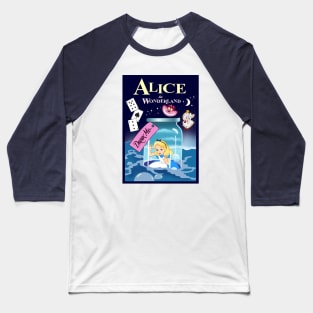 Alice in Wonderland Baseball T-Shirt